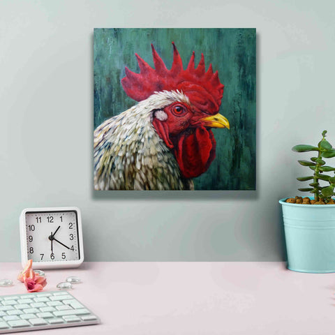 Image of 'Big Red' by Lucia Heffernan, Canvas Wall Art,12x12