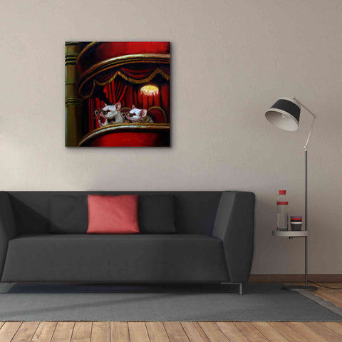 Image of 'Die Fledermaus' by Lucia Heffernan, Canvas Wall Art,37x37