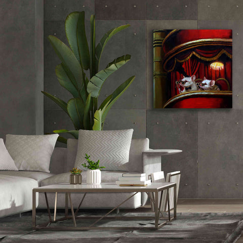 Image of 'Die Fledermaus' by Lucia Heffernan, Canvas Wall Art,37x37