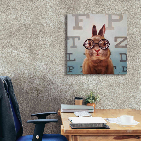 Image of 'Four Eyes' by Lucia Heffernan, Canvas Wall Art,26x26