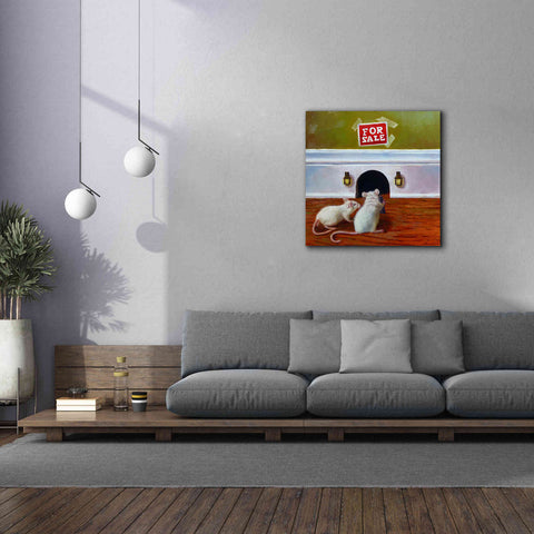 Image of 'Must See Inside' by Lucia Heffernan, Canvas Wall Art,37x37