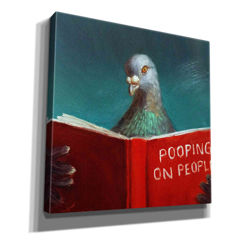 Image of 'Pooping on People' by Lucia Heffernan, Canvas Wall Art