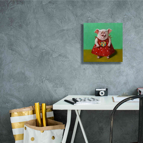 Image of 'Sticky' by Lucia Heffernan, Canvas Wall Art,12x12