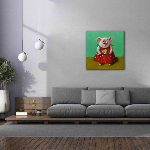 Image of 'Sticky' by Lucia Heffernan, Canvas Wall Art,37x37