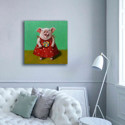Image of 'Sticky' by Lucia Heffernan, Canvas Wall Art,37x37