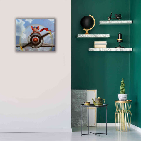 Image of 'When Pigs Fly' by Lucia Heffernan, Canvas Wall Art,24x20