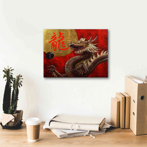 Image of 'Yoyo Master' by Lucia Heffernan, Canvas Wall Art,16x12