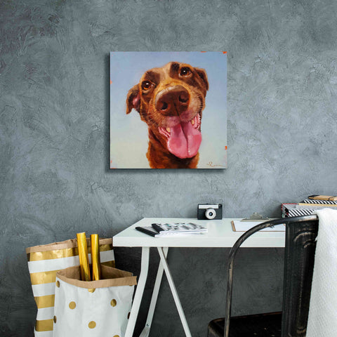 Image of 'Follow Your Nose 5' by Lucia Heffernan, Canvas Wall Art,18x18