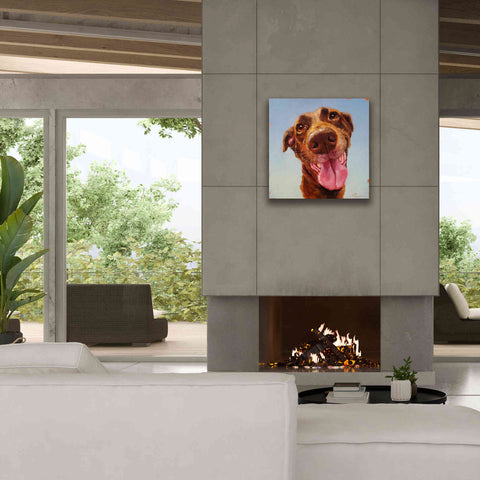 Image of 'Follow Your Nose 5' by Lucia Heffernan, Canvas Wall Art,26x26