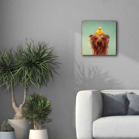 Image of 'Bath Time' by Lucia Heffernan, Canvas Wall Art,18x18