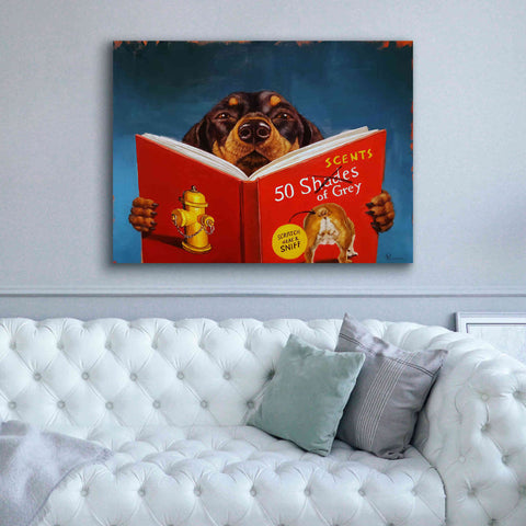Image of '50 Scents of Grey' by Lucia Heffernan, Canvas Wall Art,54x40