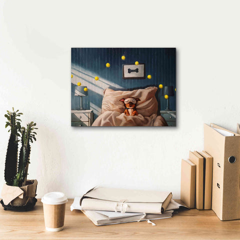 Image of 'Bentley’s Dream' by Lucia Heffernan, Canvas Wall Art,16x12