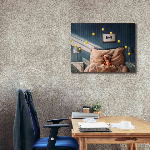 Image of 'Bentley’s Dream' by Lucia Heffernan, Canvas Wall Art,34x26