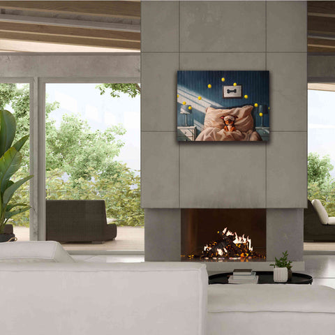 Image of 'Bentley’s Dream' by Lucia Heffernan, Canvas Wall Art,34x26