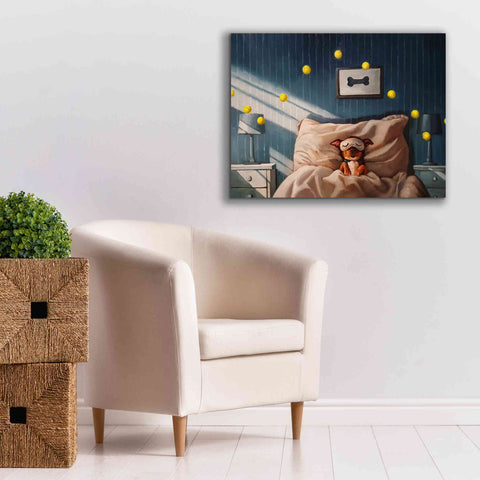 Image of 'Bentley’s Dream' by Lucia Heffernan, Canvas Wall Art,34x26