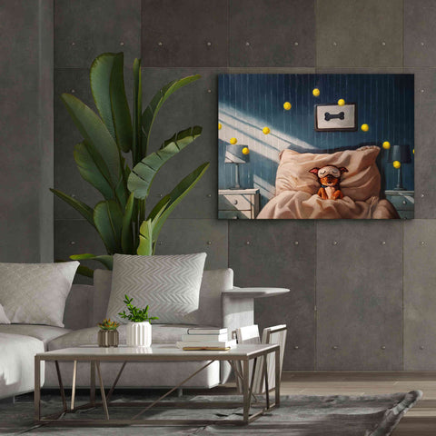 Image of 'Bentley’s Dream' by Lucia Heffernan, Canvas Wall Art,54x40