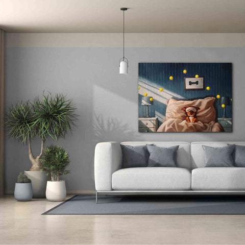 Image of 'Bentley’s Dream' by Lucia Heffernan, Canvas Wall Art,54x40