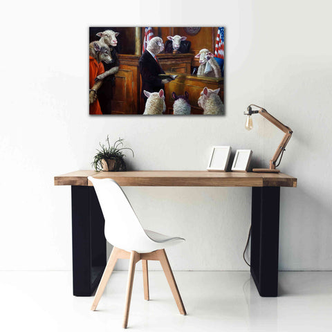 Image of 'Eyewitness' by Lucia Heffernan, Canvas Wall Art,40x26