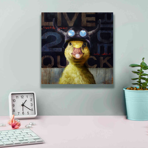 Image of 'Full Throttle' by Lucia Heffernan, Canvas Wall Art,12x12