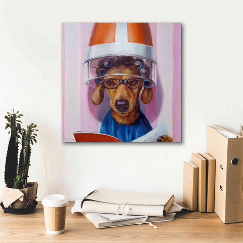 Image of 'Ms. Canela' by Lucia Heffernan, Canvas Wall Art,18x18