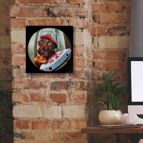 Image of 'Pupperoni' by Lucia Heffernan, Canvas Wall Art,12x12