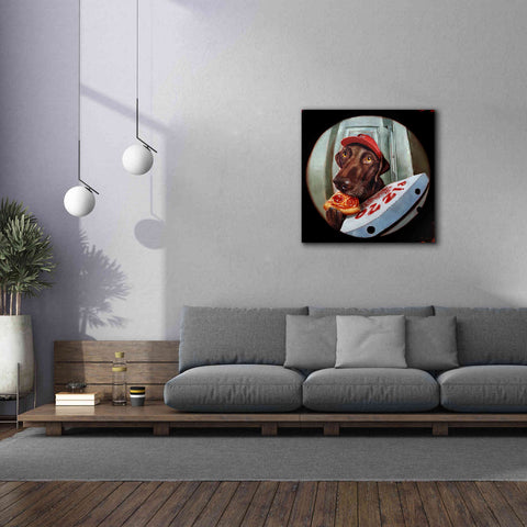 Image of 'Pupperoni' by Lucia Heffernan, Canvas Wall Art,37x37