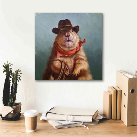 Image of 'Underground Cowboy' by Lucia Heffernan, Canvas Wall Art,18x18