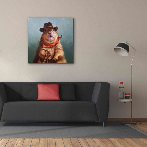 Image of 'Underground Cowboy' by Lucia Heffernan, Canvas Wall Art,37x37