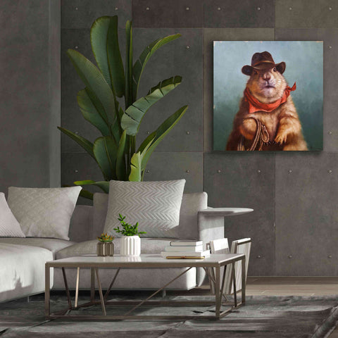 Image of 'Underground Cowboy' by Lucia Heffernan, Canvas Wall Art,37x37