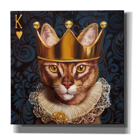 Image of 'King of Hearts' by Lucia Heffernan, Canvas Wall Art