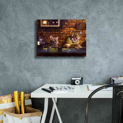 Image of 'On the Prowl' by Lucia Heffernan, Canvas Wall Art,16x12