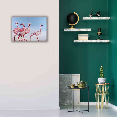 Image of 'Pink Ladies' by Lucia Heffernan, Canvas Wall Art,26x18