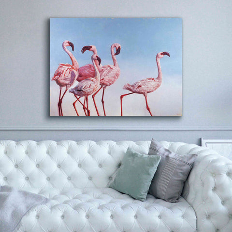Image of 'Pink Ladies' by Lucia Heffernan, Canvas Wall Art,54x40