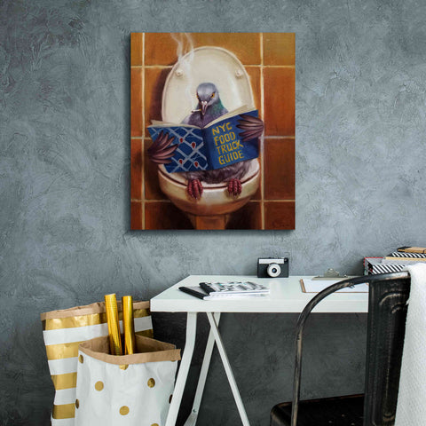 Image of 'Stool Pigeon' by Lucia Heffernan, Canvas Wall Art,20x24