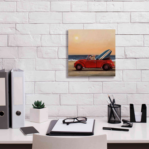 Image of 'Beach Bound' by Lucia Heffernan, Canvas Wall Art,12x12