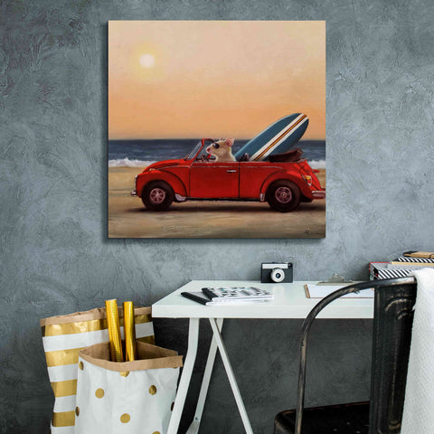 Image of 'Beach Bound' by Lucia Heffernan, Canvas Wall Art,26x26
