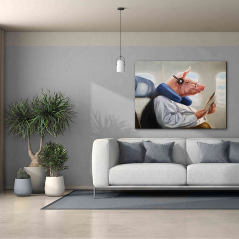 Image of 'When Pigs Fly No. 2' by Lucia Heffernan, Canvas Wall Art,54x40