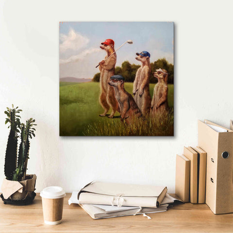 Image of 'Men’s Day' by Lucia Heffernan, Canvas Wall Art,18x18