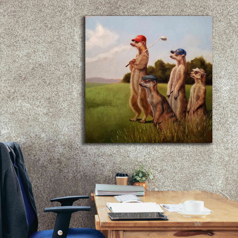Image of 'Men’s Day' by Lucia Heffernan, Canvas Wall Art,37x37