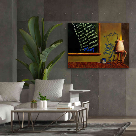 Image of 'Actions Have Consequences' by Lucia Heffernan, Canvas Wall Art,54x40