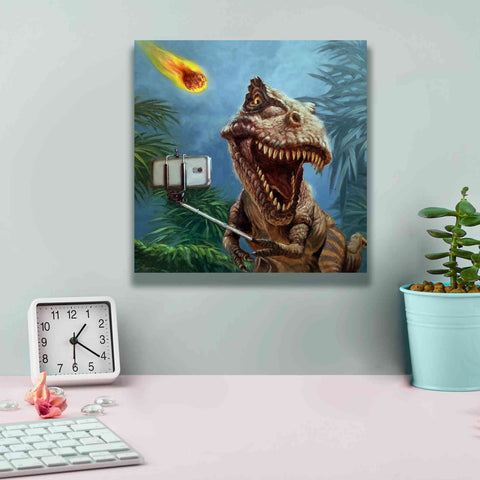 Image of 'Last Selfie' by Lucia Heffernan, Canvas Wall Art,12x12