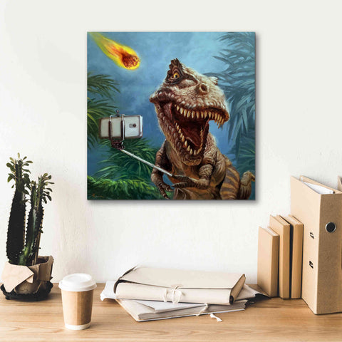 Image of 'Last Selfie' by Lucia Heffernan, Canvas Wall Art,18x18