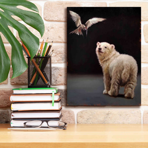 Image of 'Making Friends' by Lucia Heffernan, Canvas Wall Art,12x16