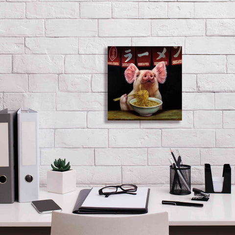 Image of 'Oodles of Noodles' by Lucia Heffernan, Canvas Wall Art,12x12