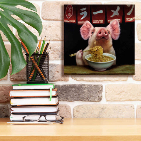 Image of 'Oodles of Noodles' by Lucia Heffernan, Canvas Wall Art,12x12