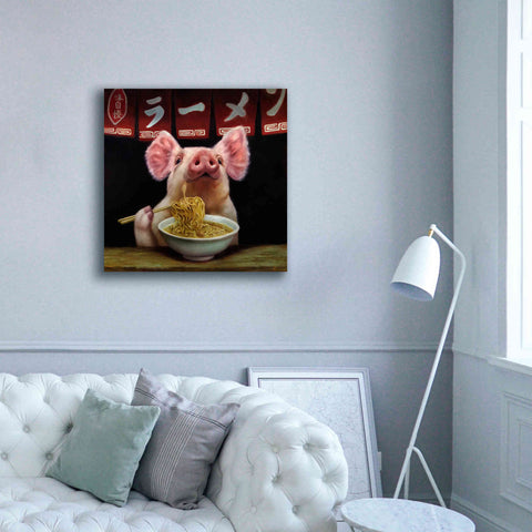 Image of 'Oodles of Noodles' by Lucia Heffernan, Canvas Wall Art,37x37