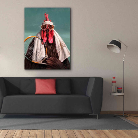 Image of 'The Tennis Pro' by Lucia Heffernan, Canvas Wall Art,40x54