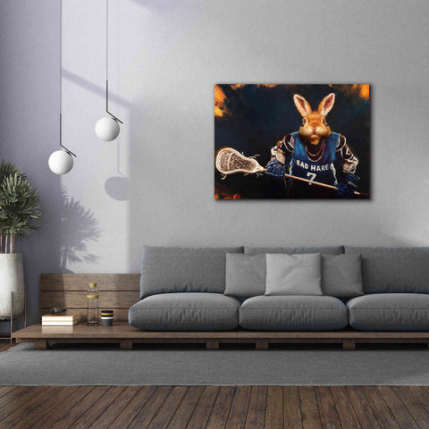 Image of 'Game Face No. 2' by Lucia Heffernan, Canvas Wall Art,54x40