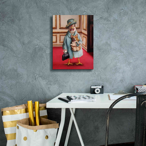 Image of 'Her Majesty' by Lucia Heffernan, Canvas Wall Art,12x16