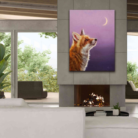 Image of 'Talking To The Moon' by Lucia Heffernan, Canvas Wall Art,40x54